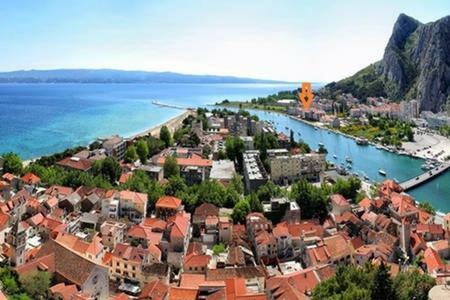 Apartment Milena Omiš Exteriér fotografie